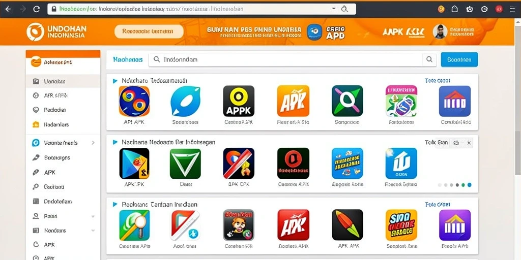 Tampilan awal permainan yang menarik dan mudah dipahami.