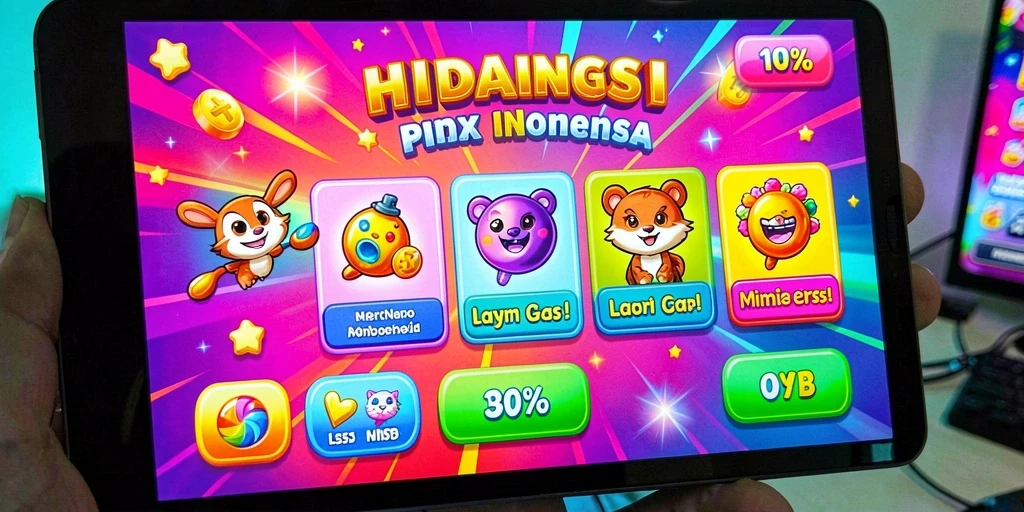 Tampilan antarmuka yang menarik dan user-friendly.