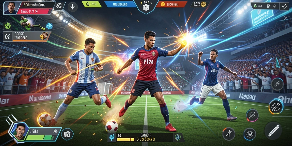 Tampilan awal game dengan karakter yang menarik.