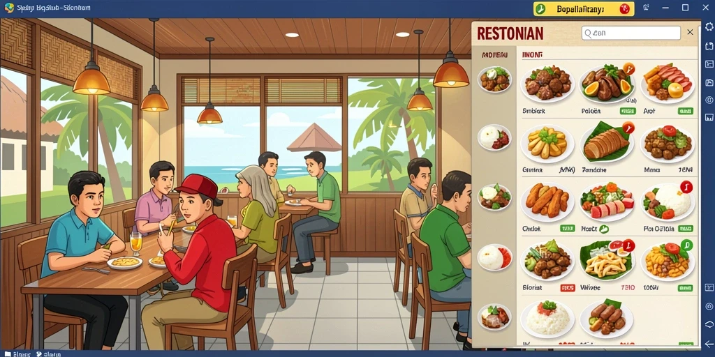 Tampilan grafis yang memukau dan penuh warna.