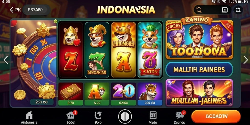Tampilan antarmuka yang user-friendly.