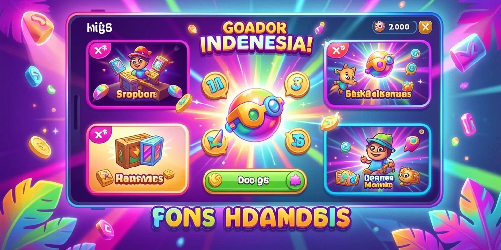 Tampilan awal yang menarik dan user-friendly.