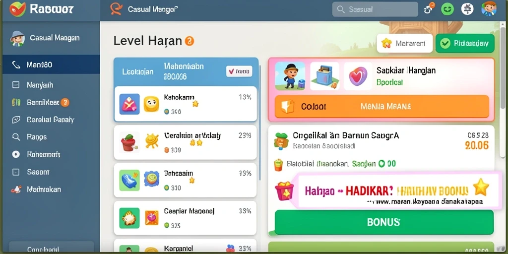 Tampilan antarmuka yang menarik dan mudah dinavigasi.