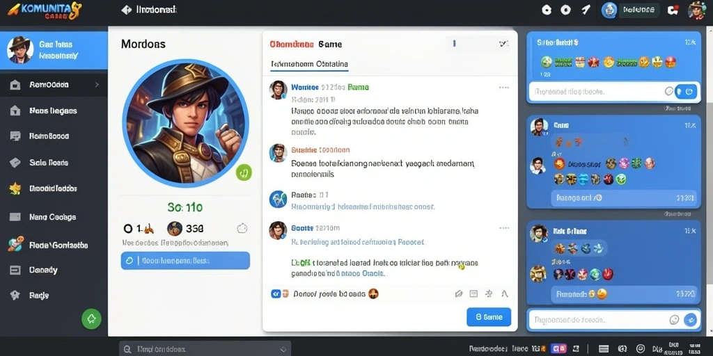 Tampilan awal game yang menarik dan modern.