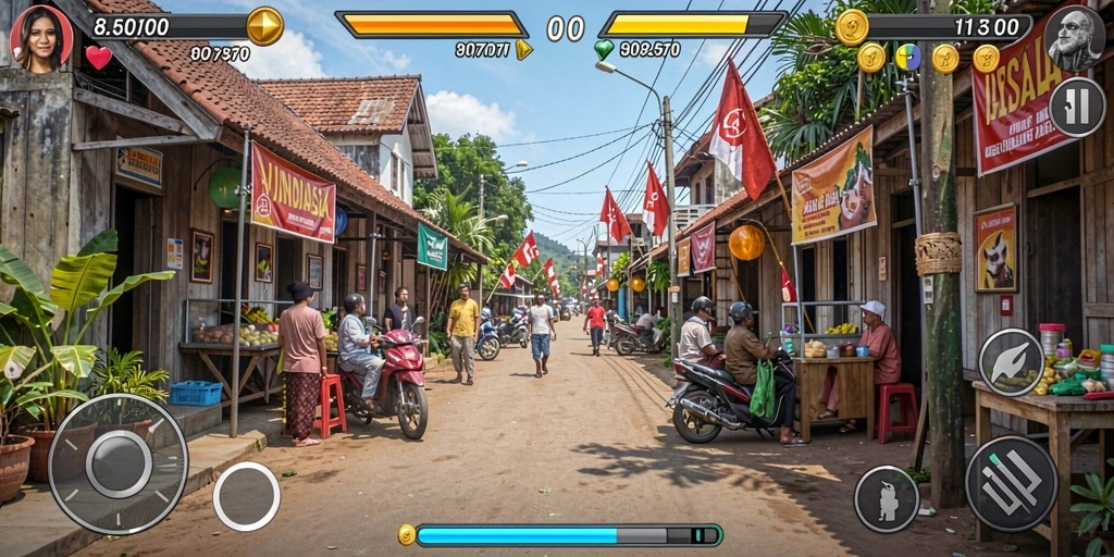 Tampilan antarmuka yang menarik dan user-friendly.